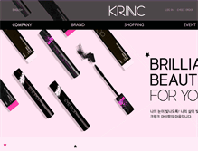 Tablet Screenshot of krinco.com